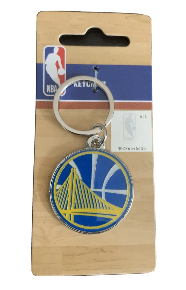 NBA Keychain Key Ring Golden State Warriors - Image 1 of 1