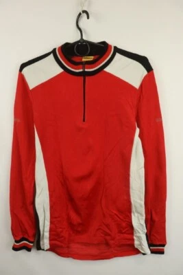 Camiseta deportiva de ciclismo Gonso Sportmoden roja W Alemania manga larga lavado medio S Foto 1 de 4