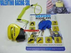 BLOCCA DISCO OXFORD SCOOT XD5 PER VESPA PX 125 150 200 LML STAR 125 150 151 200 - Imagen 1 de 1