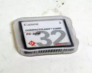 Canon 32MB Compact Flash Card FC-32M CF Memory Card - Picture 1 of 1