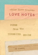 Love Notes: 30 Cards [Postcard Book]: Poems from the Typewriter Series