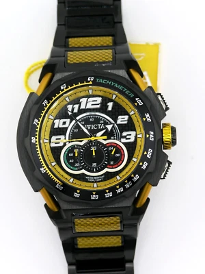 NEW INVICTA 43784 S1 JM CORREA LIMITED BLACK  CARBON FIBER CHRONOGRAPH  50.5MM - Image 1 of 4