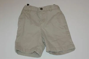 LANDS END Bronceado Niños Espalda Elástica Cintura Ajustable Algodón Sarga Corta Talla 3T - Imagen 1 de 5