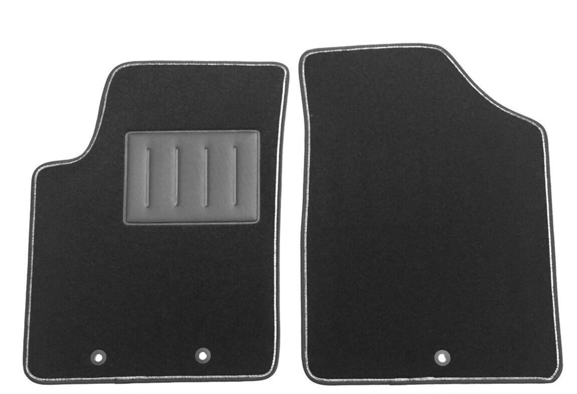 Tappetino Antiscivolo Per Porta Hyundai I10 2021-2023 - In PVC, Guida A Sinistra, Colore Nero - Foto 3