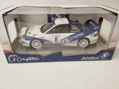 Solido Subaru Impreza S5 WRC99 #8 V. Rossi Rally Azimut Monza 2000 1/18 S1807403 - Immagine 1 di 3
