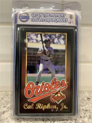 Steiner Sports CAL RIPKEN JR. "CATCH THE MOMENT" 4X6 COLLECTORS PLAQUE Orioles - Image 1 of 4