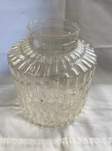 MCM Atomic Age Clear Large Retro Light Shade Used - Picture 1 of 10