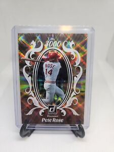 2023 Donruss Mr. 3000 #2 Pete Rose /999 - Cincinnati Reds 