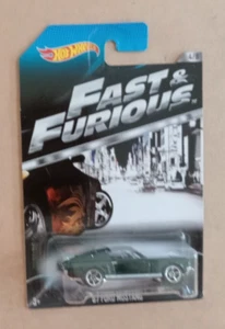 HOT WHEELS - FAST & FURIOUS 67 FORD MUSTANG (GREEN) 4/8 - Picture 1 of 2