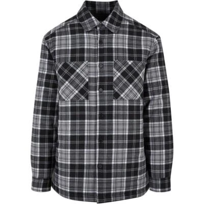 Checked Shirt Jacket Urban Classics Padded Oversize Hemdjacke kariert Jacke Men - Bild 1 von 4