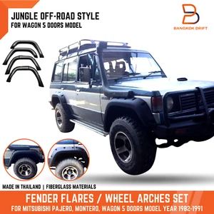 Jungle OFF-ROAD Fender Flares Arch For Mitsubishi Pajero Montero Wagon 5D 82-91 - Picture 1 of 10