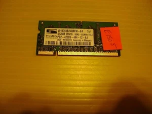 Dell Inspiron E1505 512MB PC2-4200 DDR2 Memory - Picture 1 of 5