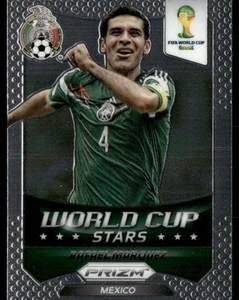 2014 Panini Prizm FIFA World Cup Brazil Stars Rafael Marquez Mexico #4 Set Break - Bild 1 von 2