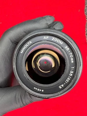 Minolta AF Zoom 35-70mm F/3.5-4.5 lens for Minolta/Maxxum - Image 1 of 4