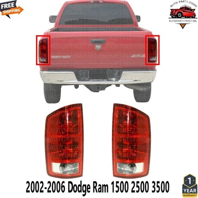 Juego de montaje de luces traseras para Dodge Ram 1500 2500 3500 2002-2006 Foto 1 de 4