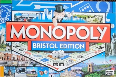 Monopoly Bristol Edition. 100% Complete Board game In Near Mint Condition. -GT46 - Image 1 of 4