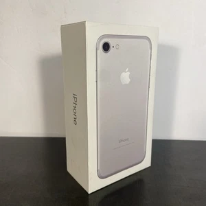 iPhone 7 Silver Original Box 32 GB - No Phone BOX ONLY - Picture 1 of 4