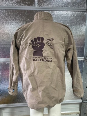 Kavu Whole Foods Rocky Mountain Bakehouse Employee Work Jacket - Mens L - Rare - Image 1 of 4