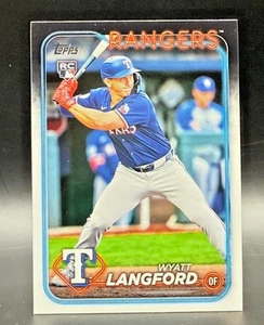 2024 Topps Update #US151 Wyatt Langford - Picture 1 of 2