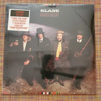 SLADE - Rogues Gallery / '80s SYNTH POP ROCK SEALED LP HYPE STICKER - Image 1 of 2