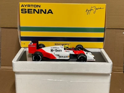 1:18 Senna McLaren MP4/3B F1 Test Car 1987 limited Ed. 402 pcs - Bild 1 von 4