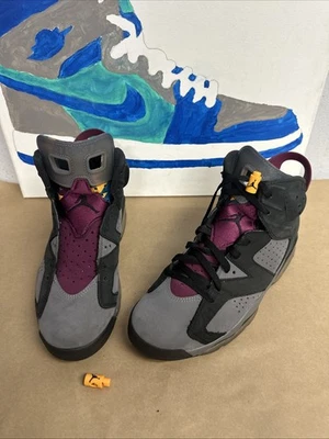 Nike Air Jordan Retro 6 Burdeos CT8529063 Talla 10.5 (LEER DESCRIPCIÓN) Foto 1 de 4
