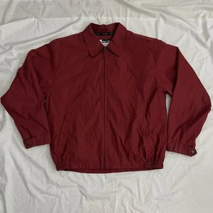 PGA Tour Collection Mens Jacket / Large / Golf Jacket Full Zip Maroon/Brick - Picture 1 of 21