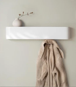 Kazai. Wall-Mounted Coat Rack 'Toke' - Modern Design Coat Rack with Hidden Wa... - Picture 1 of 7