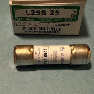 New LittleFuse L25S25 L25S25A Semiconductor Fuse - Picture 1 of 6