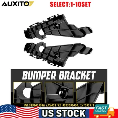 Soporte de parachoques delantero 2x izquierda derecha ajuste 2014-2016 Lexus IS350 IS300 2-20X Foto 1 de 4