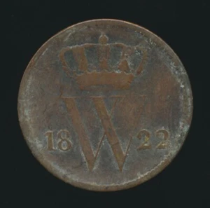 Netherlands Antilles 1822 GULDEN (Copper) - Picture 1 of 2