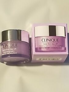 Lot of 10 Clinique Take the Day off Cleansing Balm 0.5oz/15ml Each TRAVEL 