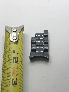 Michael Kors Watch Parts Black Ceramic Partial Band 22mm Links No Clasp PJ181 - Picture 1 of 9
