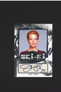 #1/5 Jeri Ryan Auto 2016 Pop Century Autograph STAR TREK Variant Seven PICARD - Picture 1 of 2
