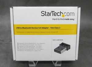 StarTech USBBT2EDR4 - USB to Bluetooth Version 4.0 Adapter - 10m Class 2 - Picture 1 of 3