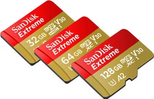 SanDisk A2 Extreme 190MB/s 256GB 128GB 64GB 32GB micro SD SDHC SDXC Card Lot C10