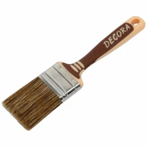 Decora Lackierpinsel 2K Braun Lasurpinsel Polymix Soft Grip 20 30 40 50 60 80 - Bild 1 von 1