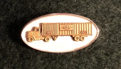 De colección A-P-A Trans Corp 1972 25th Tie Tack marcado CTO 1/10 10K O.C. Tanner Gold Foto 1 de 4