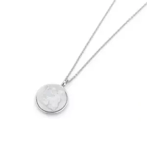 Tom Wood Plata 925 18 Pulgadas Collar Camafeo Atenea - Imagen 1 de 3