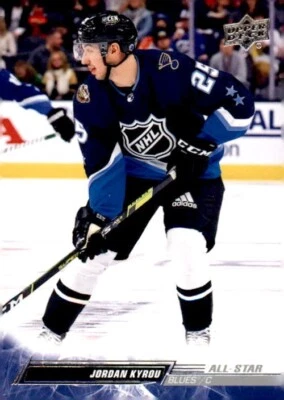 2022-23 Upper Deck Hockey #672 Jordan Kyrou St. Louis Blues NHL All Star Game - Image 1 of 2