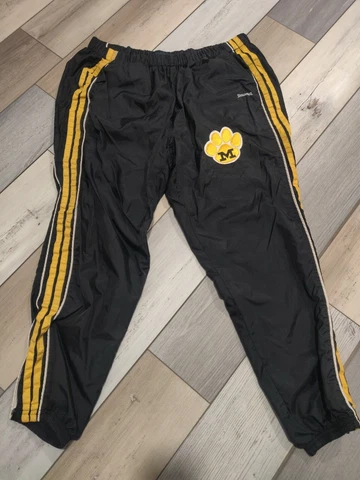 Vintage Mizzou Missouri Tigers Spalding Athletic Track Warm Up Pants - Men's XL Cover