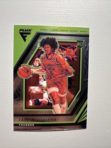 2022-23 Panini Flux JALEN WILLIAMS #224 RC Rookie Thunder JMR2