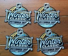 4 2011 Winter Classic sew on/iron on patches Pittsburgh v Washington Heinz Field