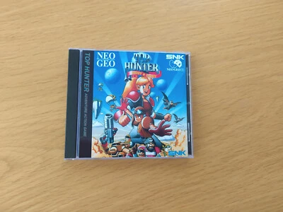Top Hunter Neo Geo CD -Repro Boitier et disque Neogeo CD - Photo 1/4