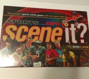 Scene it? ESPN Sports Edition DVD Game Sports Trivia Powered By ESPN Brand New - Picture 1 of 6