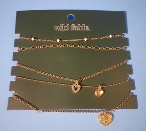 New Little Girl's Set of 5 Different Necklaces Group #1 - Picture 1 of 3