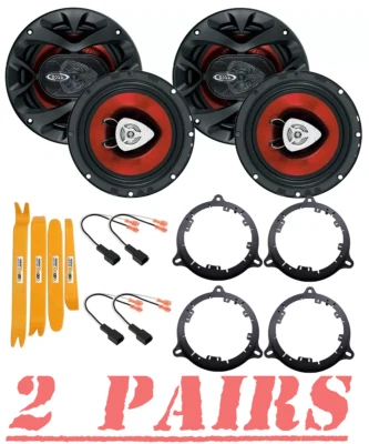BOSS Audio CH6500 6.5" Front & Rear Car Speakers for 2013 to 2019 Nissan Sentra - Image 1 of 4
