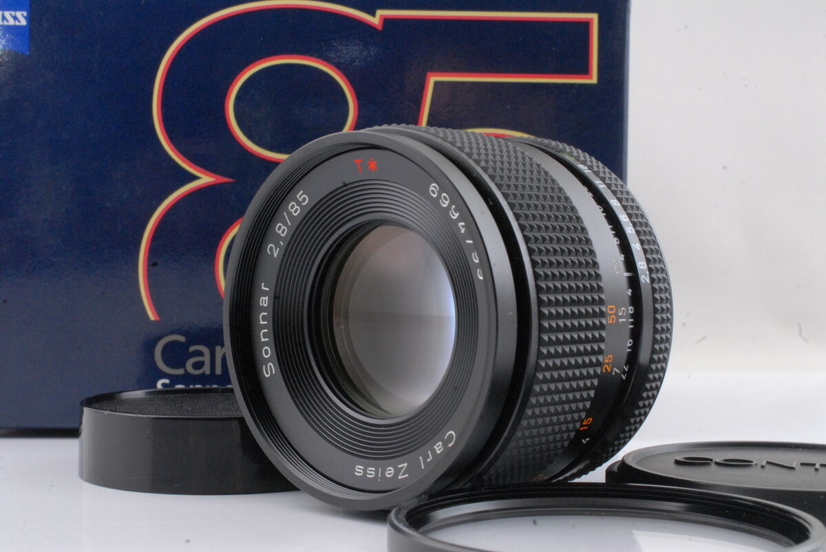 ZEISS Sonnar T* Camera Lenses for Contax 85mm Focal for sale ZEISS Sonnar T* Camera Lenses for Contax 85mm Focal for sale