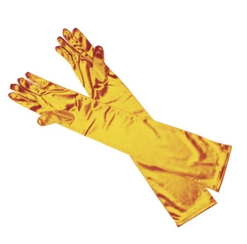 Damas Noche Baile de graduación Boda Aleta Años 20 Vestido Elegante Navidad Ópera Burlesque Guantes Foto 1 de 1