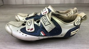 Sidi T-2 Cycling Shoes Made In Italy Italian Flag Mens •See Photo Measurements - Picture 1 of 19